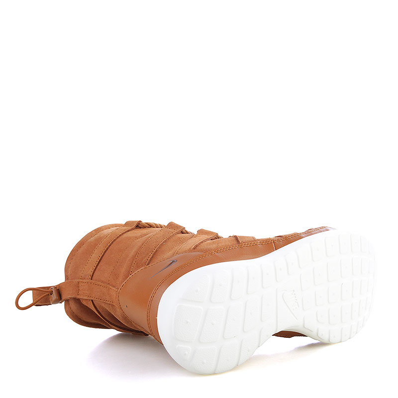 женские коричневые полусапожки Nike WMNS Roshe One Hi Suede 807426-200 - цена, описание, фото 4